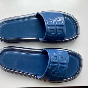 Bubble jelly Tory Burch slide / sandals size 8